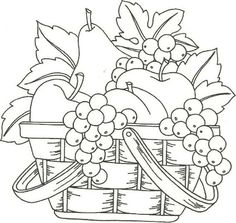 236x223 Art Of Everything Fruit Coloring Pages - Fruits Drawing Images