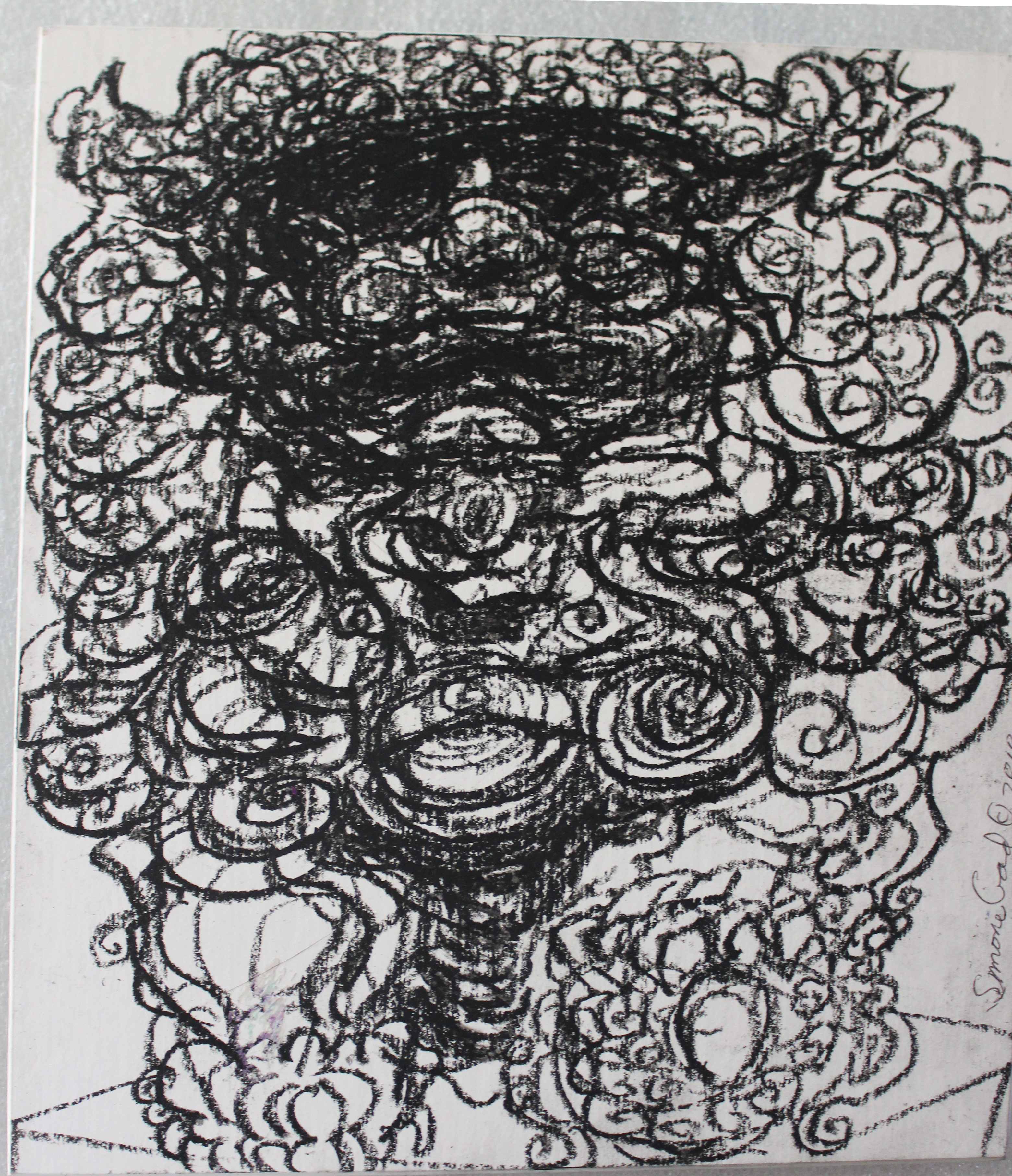 3120x3624 simone gad 'fudogs on black' - Fu Dog Drawing