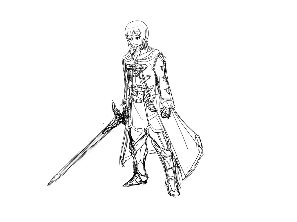 1024x768 Anime Man Drawing Full Body Anime Collection - Full Body Drawing