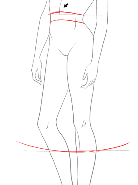 450x600 how to draw a flare skirt i draw fashion - Full Drawing