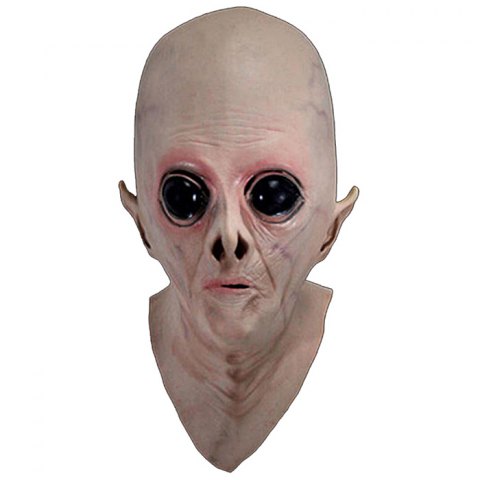 480x480 halloween props full face alien headgear ufo horror mask - Full Face Drawing