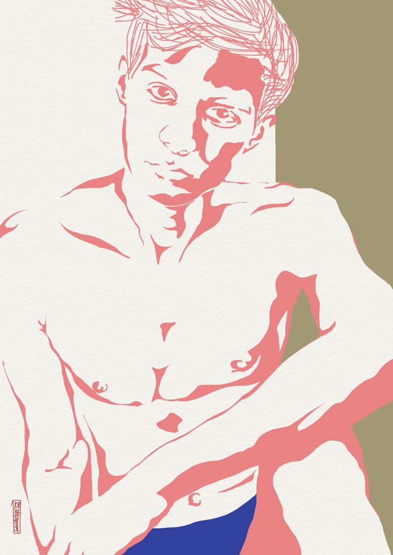 800x1128 Artwork - Full Face Drawing