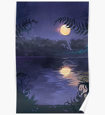 210x230 full moon drawing posters redbubble - Full Moon Drawing
