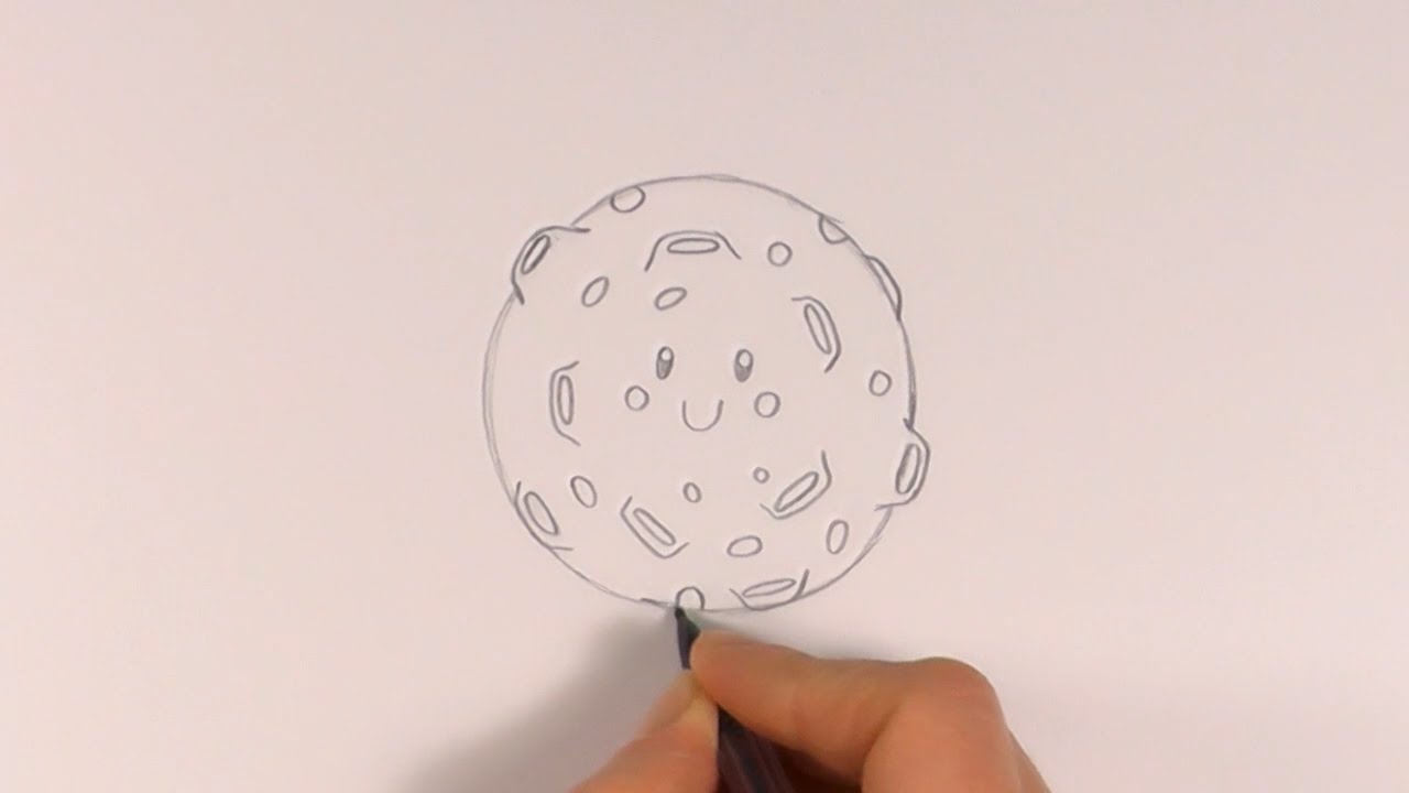 1280x720 r e a p how to draw a cartoon full moon - Full Moon Drawing