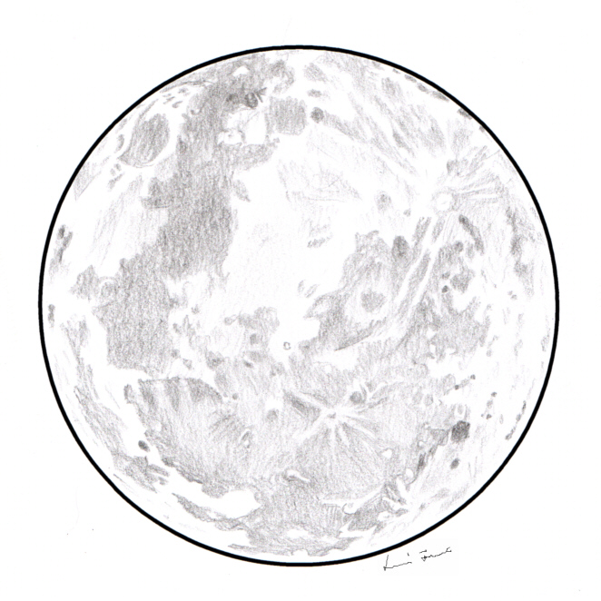 Full Moon Drawing Easy at Explore