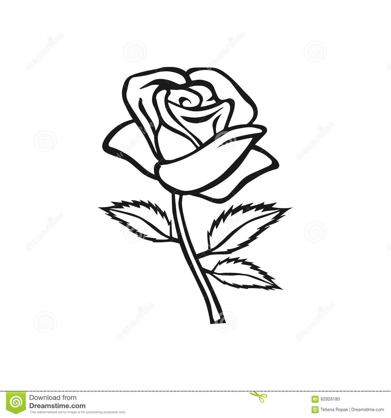 1300x1390 Tattoo Sketch Full Rose Drawings Outline - Full Rose Drawing