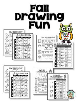 270x350 art activities how to draw fall drawing fun tpt - Fun Drawing Activities