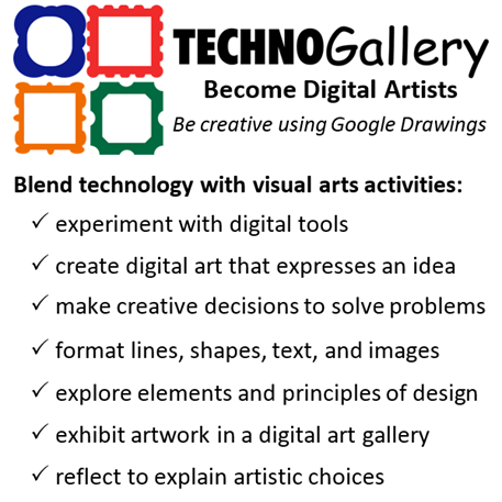 457x457 Digital Art, Computer Lessons For Elementary, Google Draw - Fun Drawing Activities