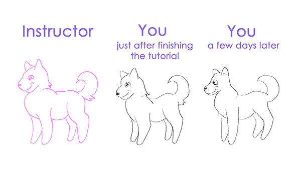 600x347 I Want To Draw Simple Exercises For Complete Beginners - Fun Drawing Tutorials