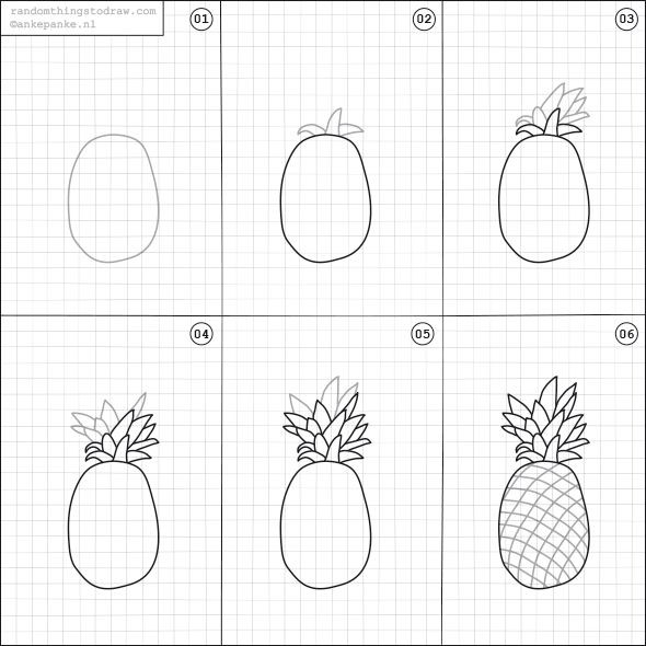590x590 easy fun things to draw step - Fun Easy Drawing Ideas