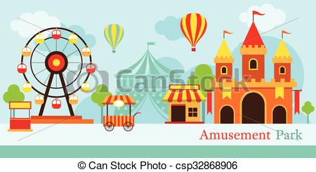 450x245 collection of free amusement clipart funfair sales clipart - Fun Fair Drawing