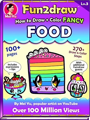 375x500 How To Draw + Color Fancy Food - Fun2draw Drawings