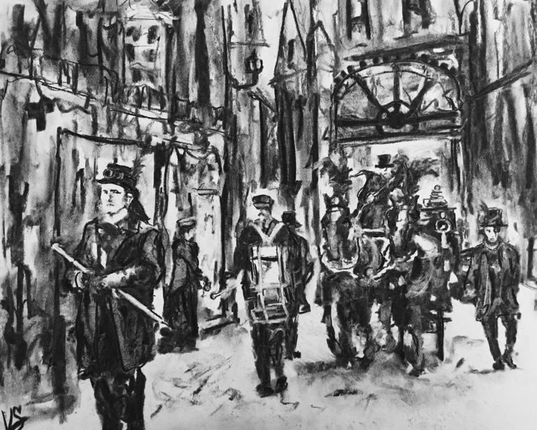 770x616 that funeral i paused for yesterday drawing - Funeral Drawing