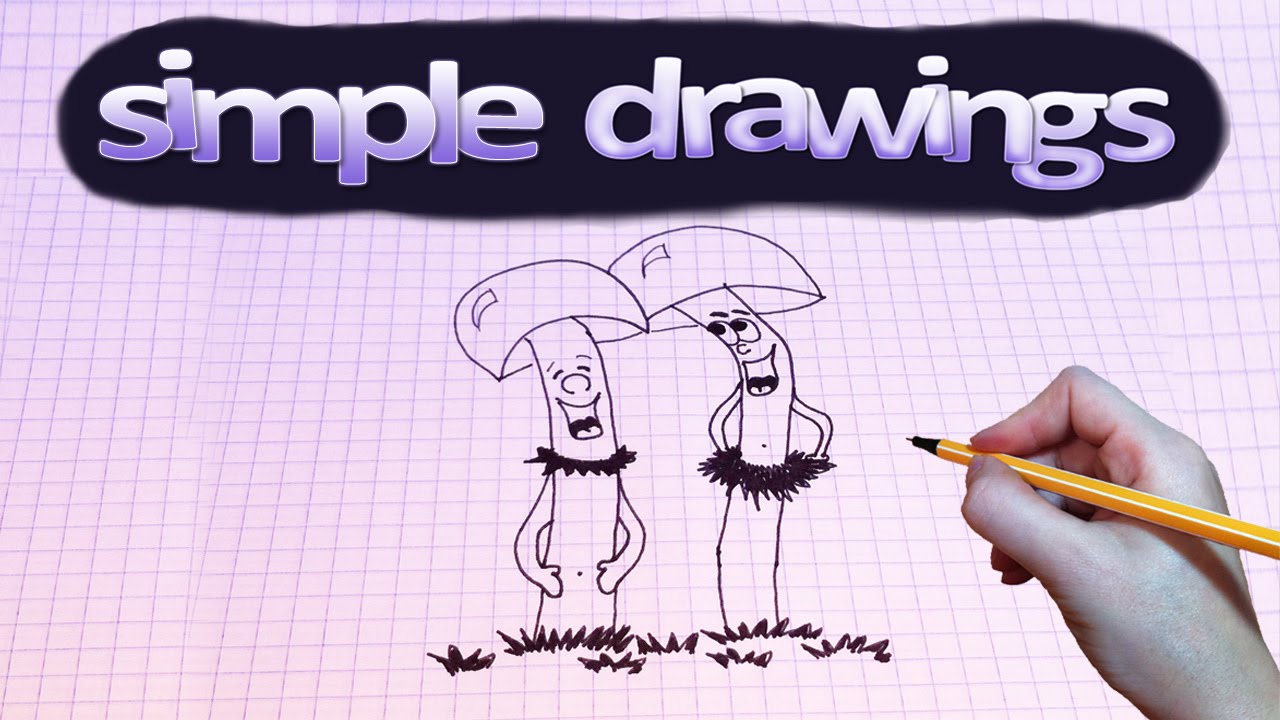 1280x720 simple drawings - Funky Drawings