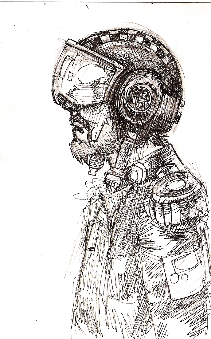 687x1103 the creep's corner drawings from winter break, and lotsa words - Funky Drawings