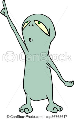 295x470 Creative Design Of Funny Alien Draw - Funny Alien Drawings