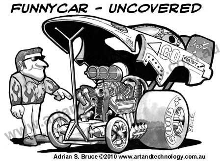 450x335 Drag Racing Cartoons Funny Car Cartoon,under The Hood Dap - Funny Car Drawing