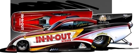 460x179 Funny Car Sponsored - Funny Car Drawing
