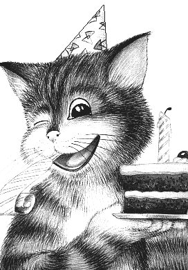 272x392 Funny Cats - Funny Cat Drawing