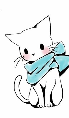 236x402 Cute Anime Cat Drawing Cats Are Soooo Cute! My Girl !!! - Funny Cat Drawing