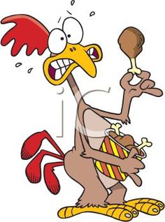 236x318 Cartoon Chickens - Funny Chicken Drawing