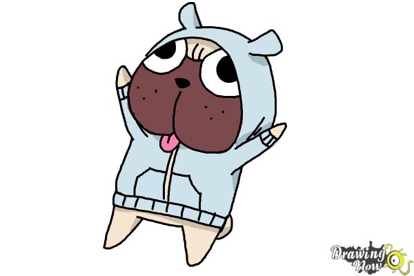 600x400 How To Draw Cute Anime Dog - Funny Dog Drawing