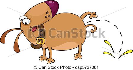 450x240 An Illustration Of A Funny Dog - Funny Dog Drawing