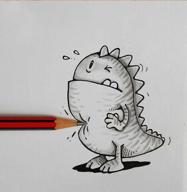 Funny Christmas Drawings At PaintingValley Explore Collection Of 