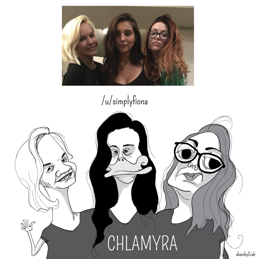 880x880 cartoonist roasts people - Funny Drawings Of People