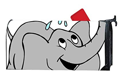 425x287 yongsd personalized mailbox makeover funny elephant - Funny Elephant Drawing
