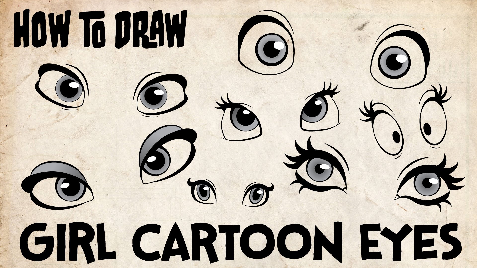 1920x1080 Gallery Funny Cartoon Eyes - Funny Eyes Drawing