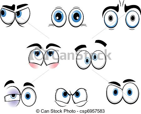 450x364 cartoon funny eyes set of cartoon funny eyes for comics design - Funny Eyes Drawing