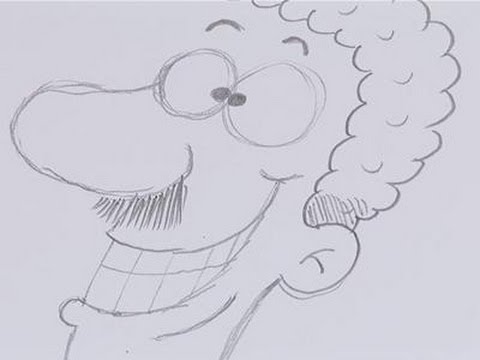 480x360 How To Sketch Funny Faces - Funny Faces Drawing