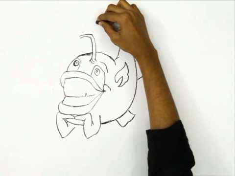 480x360 How To Draw Funny Fish - Funny Fish Drawings