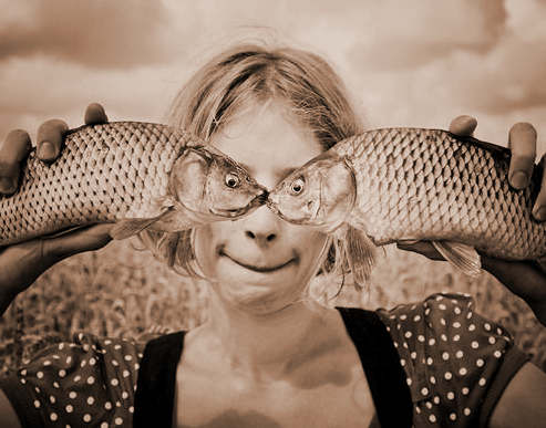 493x387 Best Fishing Tips - Funny Fish Drawings