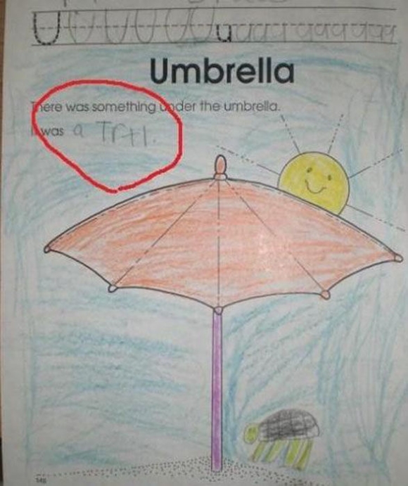 580x691 Amusing Kid's Drawings - Funny Kids Drawings