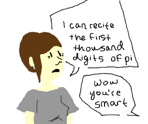 300x250 Very Smart Girl Drawing - Funny Person Drawing