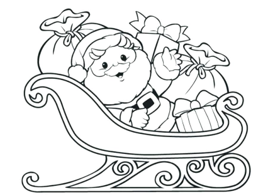 924x660 Free Printable Santa Claus Coloring Pages Cute Drawing At Fun Time - Funny Santa Claus Drawing