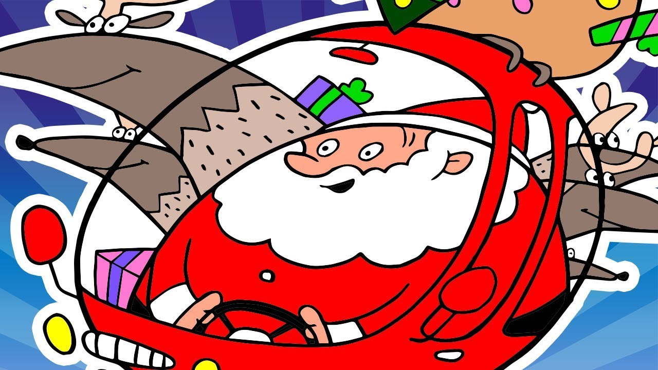 Funny Santa Claus Drawing at Explore collection of