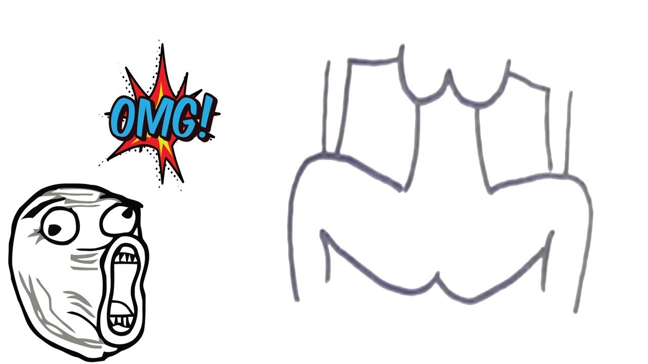 1280x720 Funny Dirty Drawings Surprise Merry Christmas - Funny Santa Drawing