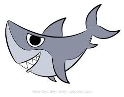 254x199 Funny Shark Vectors - Funny Shark Drawing