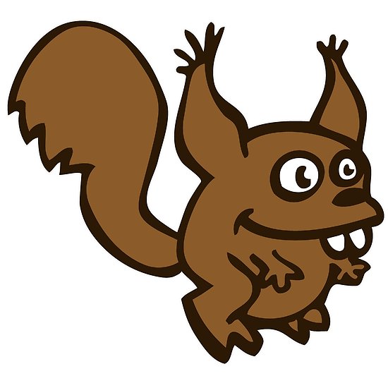 550x550 squirrel funny drawing humor pop posters - Funny Squirrel Drawings