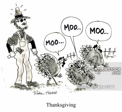 400x366 Thanksgiving Turkey Cartoons And Comics - Funny Turkey Drawings