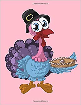 260x335 turkey sketchbook turkey bordered sketchbook for kids - Funny Turkey Drawings
