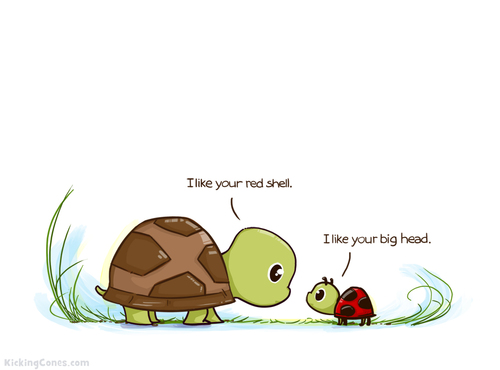 500x370 Cute World Drawing Discovered - Funny Turtle Drawings