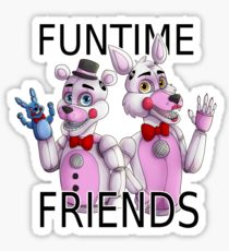 210x230 Funtime Foxy Drawing Stickers Redbubble - Funtime Foxy Drawing