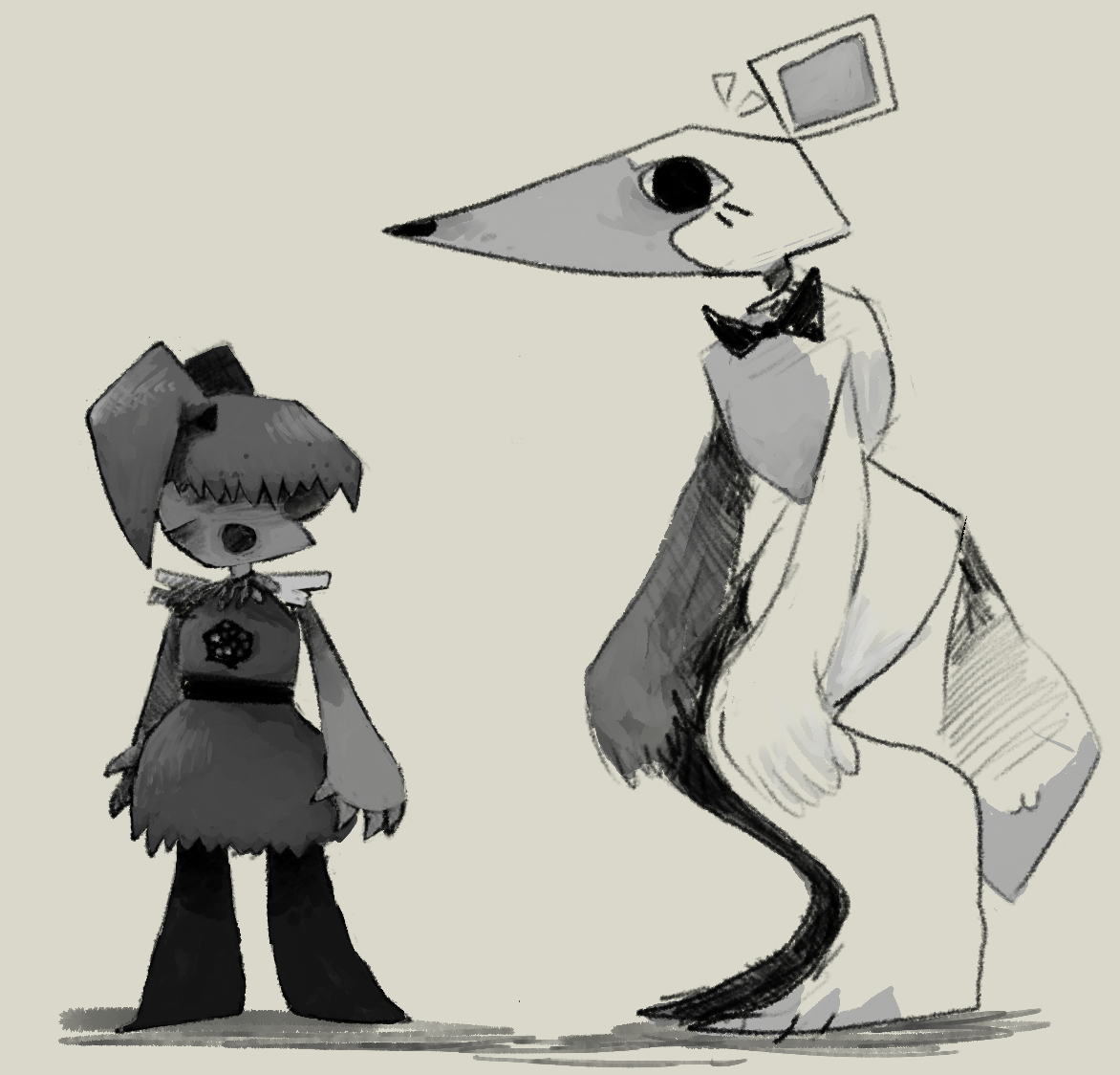 1172x1124 I Wanted To Draw Funtime Foxy And Baby In A Different Style - Funtime Foxy Drawing