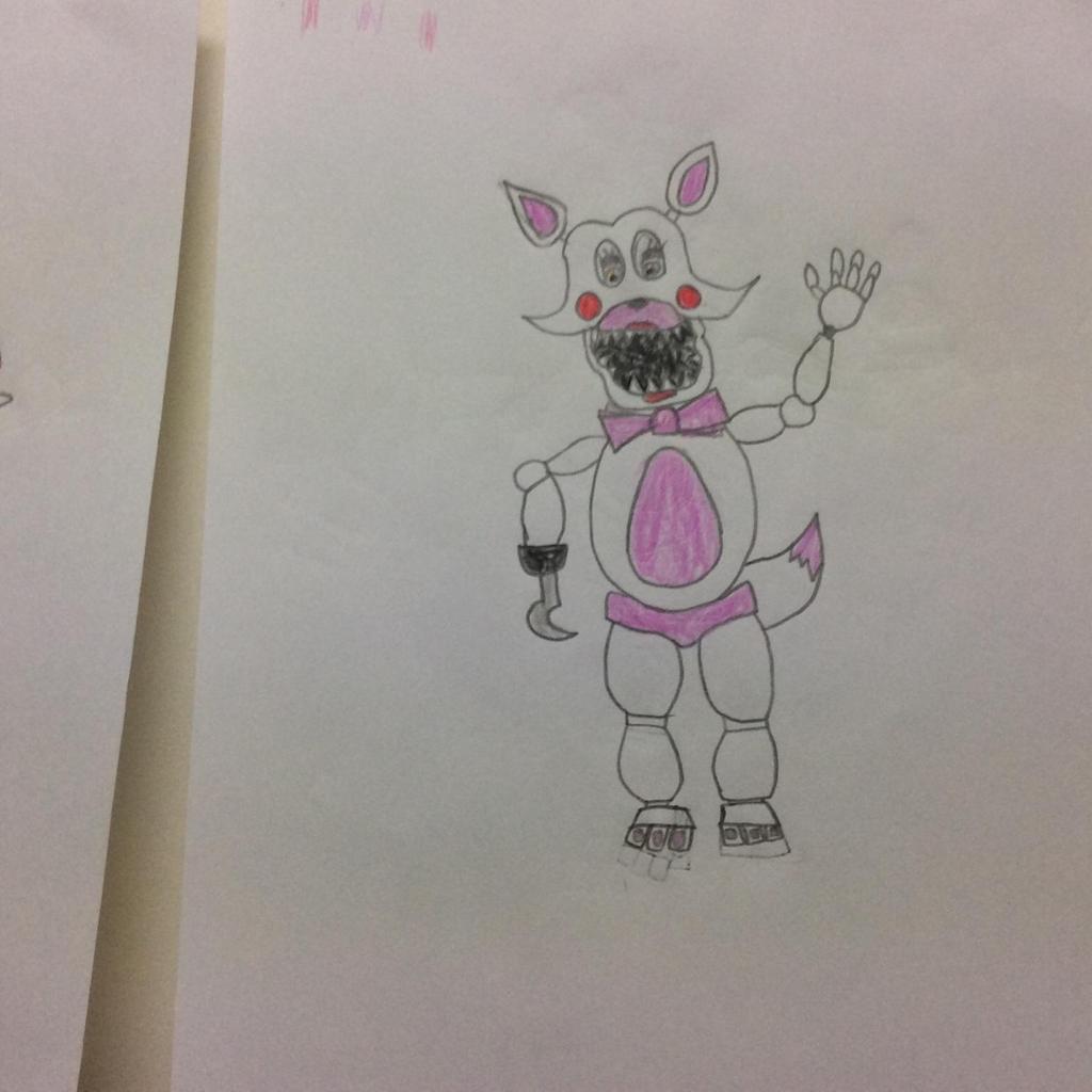 1024x1024 Funtime Foxy - Funtime Foxy Drawing
