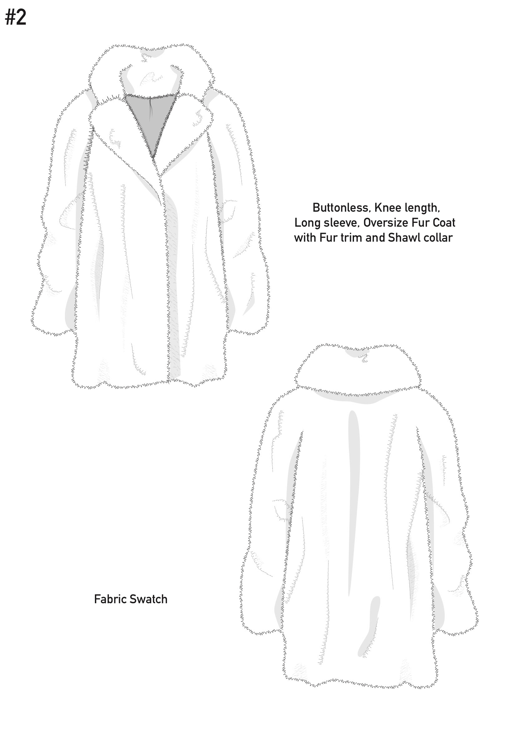 Line Drawing Jacket