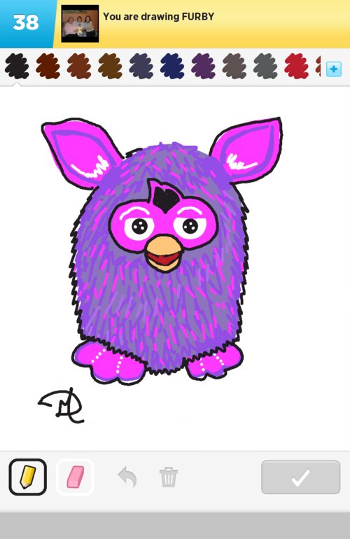 500x770 Furby Drawings - Furby Drawing